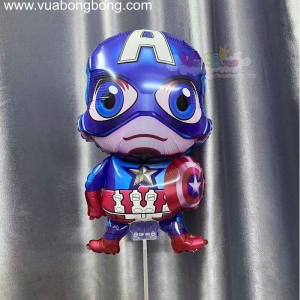 Bong bóng Captain America gắn que trong